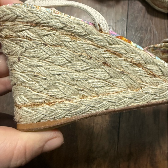 Stuart Weitzman Vagabondo Espadrille Wedge Sandals size 8.5 - Picture 10 of 10